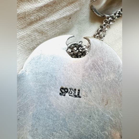 SOLD Spell And The Gypsy Thunderstruck Crystal Cuff in Silver - Picture 8 of 12